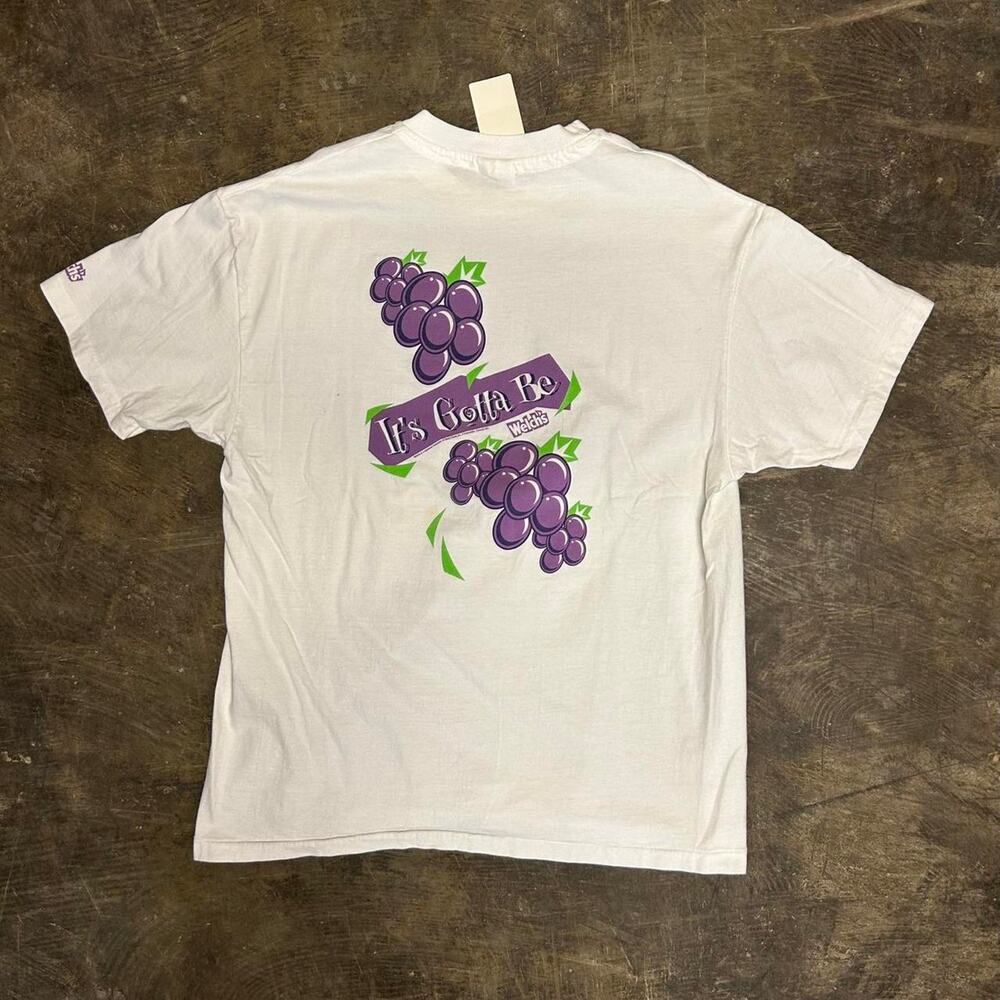 VTG 90s Welch's Grape Juice "It's Gotta Be Grape" tee